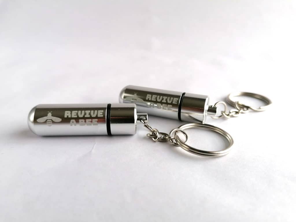 2 Bee Boost Keyring's by Revive a Bee