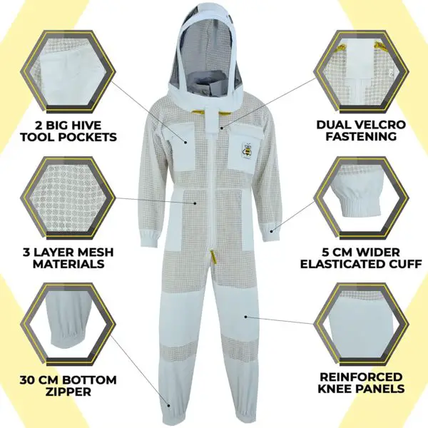 ventilated bee keeping suit