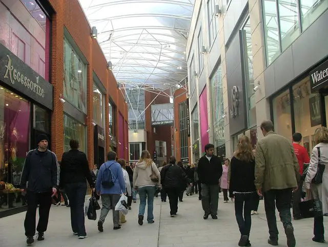 The Eden Shopping Centre, located in High Wycombe, Buckinghamshire