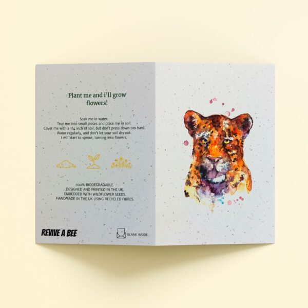 Plantable Card - The Jaguar
