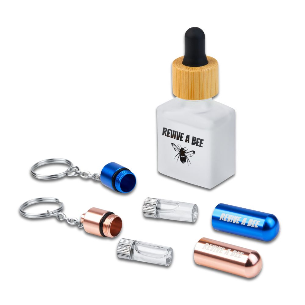Bee Revival Gift Box (2 x Bee Rescue Kits + Refill Bottle) - Image 37