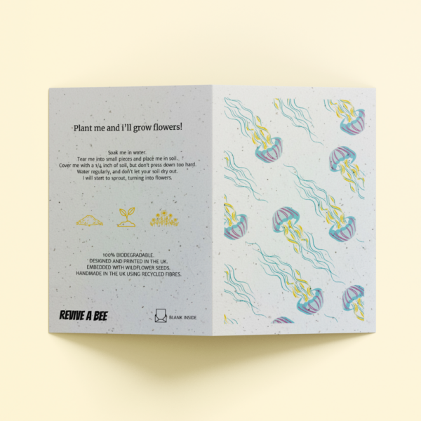Plantable Card - Jellyfishing