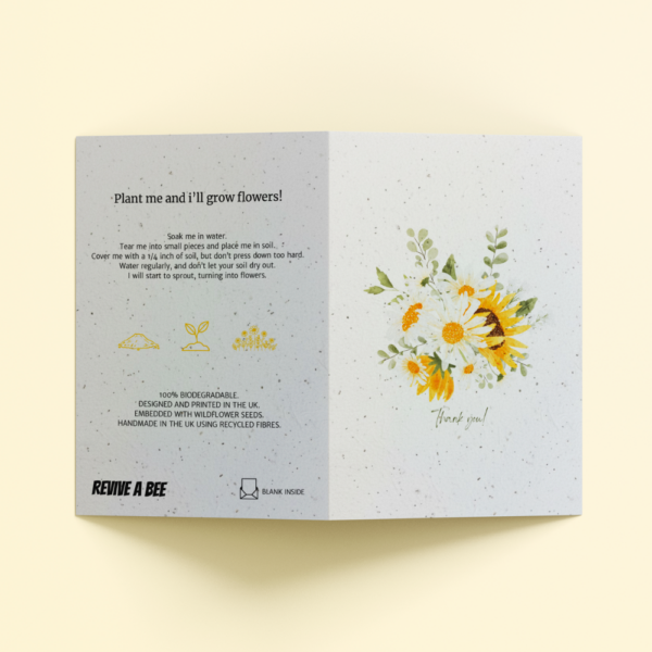 Plantable Card - Thanks in Full Bloom